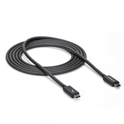StarTech 2m Thunderbolt 3 20Gbps USB-C Cable - Black