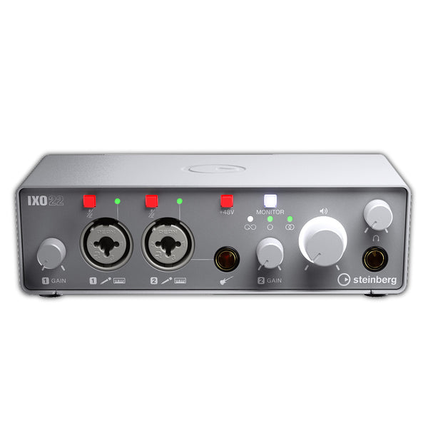 Steinberg IXO22 オーディオインターフェース Steinberg Audio IXO22 2x2 USB-C Audio Interface with Two Preamps
