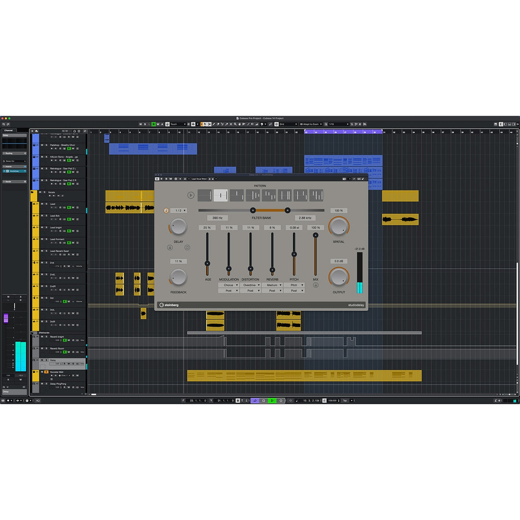 Steinberg Cubase Artist 14 DAW Software - Electronic Delivery