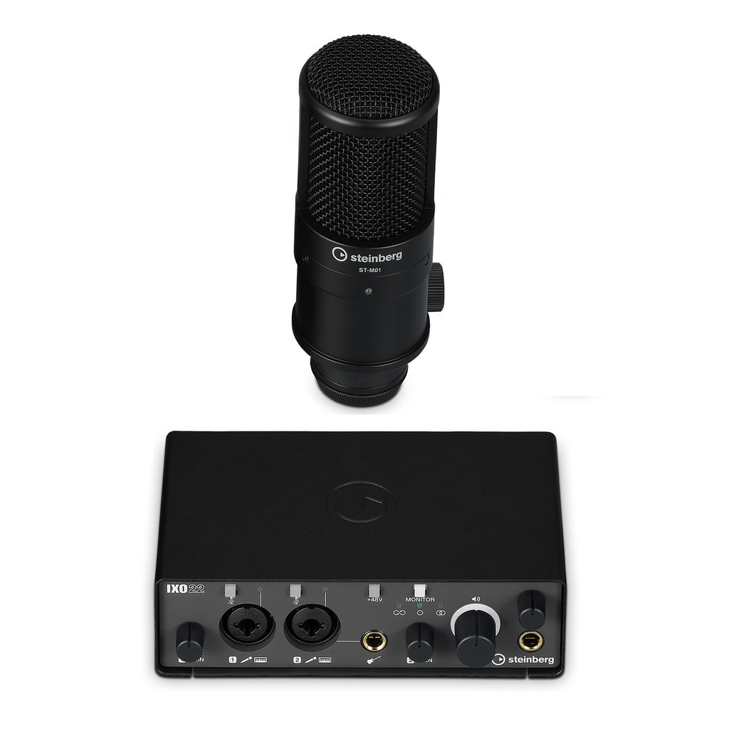 Steinberg IXO12 B Podcast Pack - Black