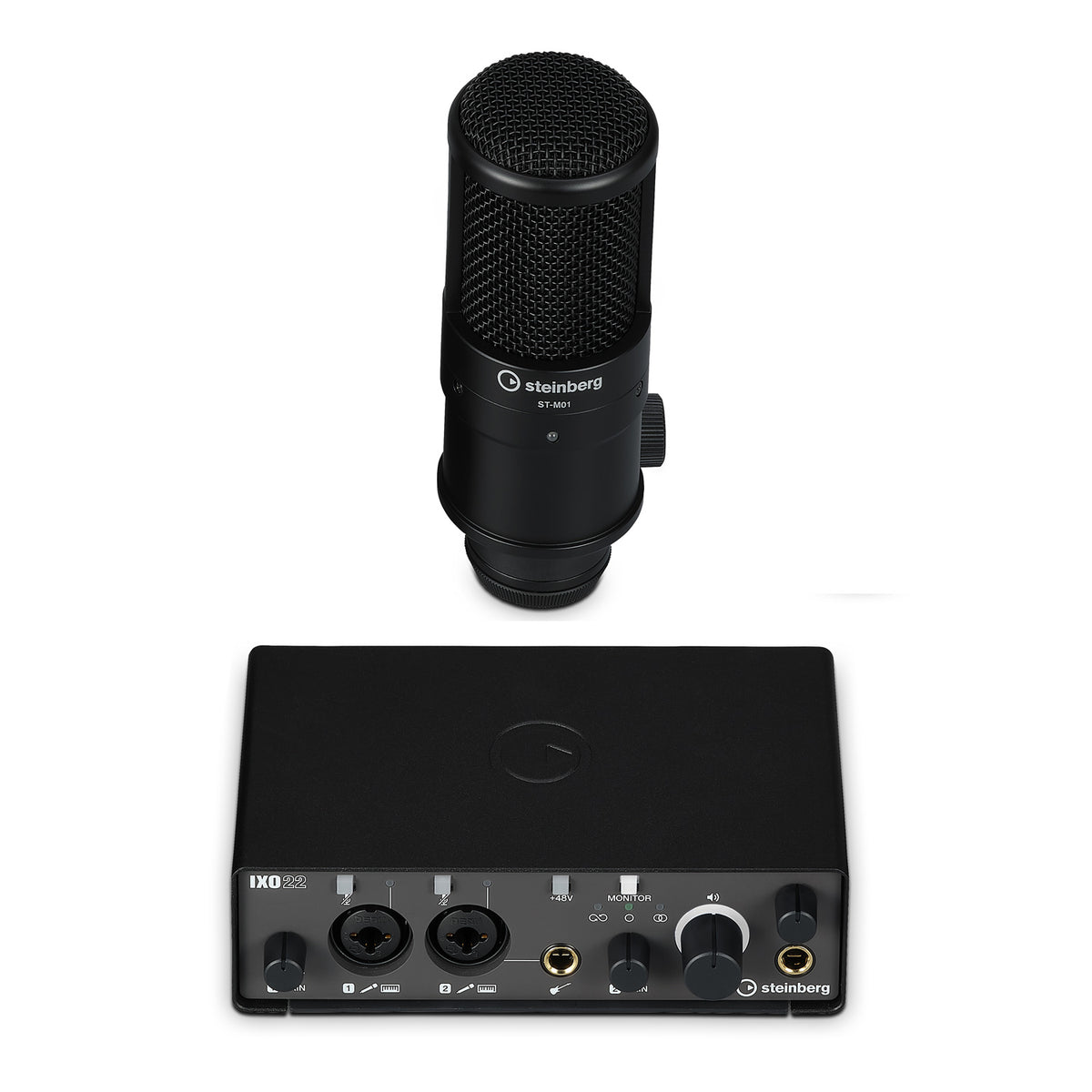 Steinberg IXO12 B Podcast Pack - Black