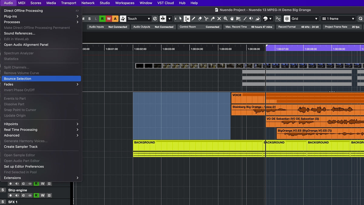 Steinberg Nuendo 13 Audio Production Software - Electronic Delivery