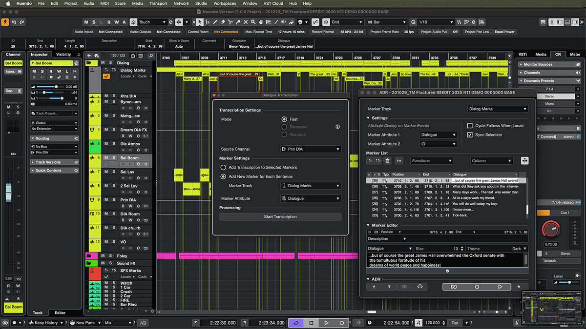 Steinberg Nuendo 14 Audio Production Software - Electronic Delivery