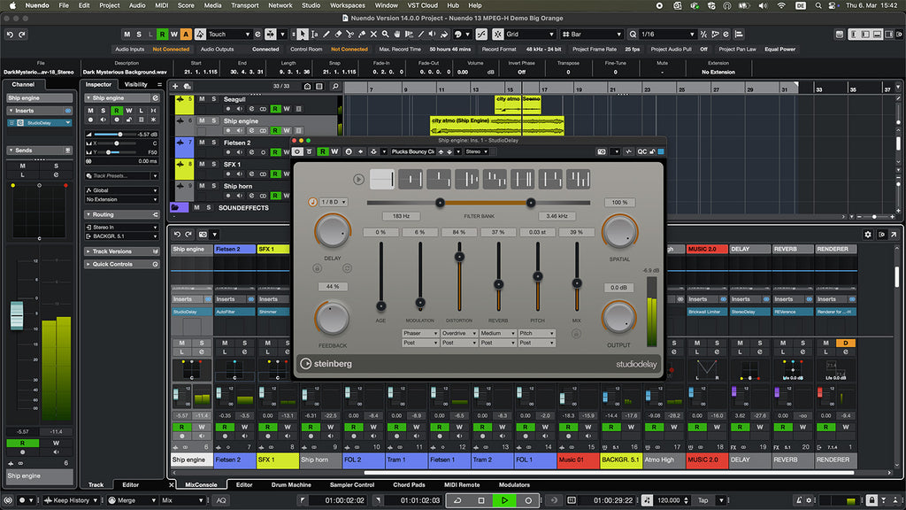 Steinberg Nuendo 14 Audio Production Software - Electronic Delivery