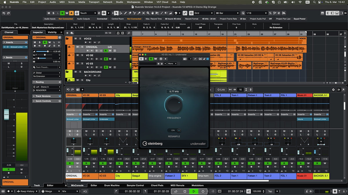 Steinberg Nuendo 14 Audio Production Software - Electronic Delivery