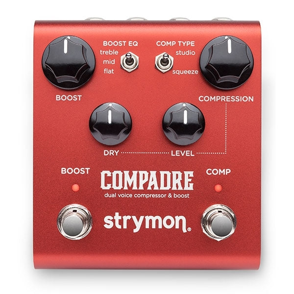 Strymon Compadre Dual Voice Compressor and Boost Pedal