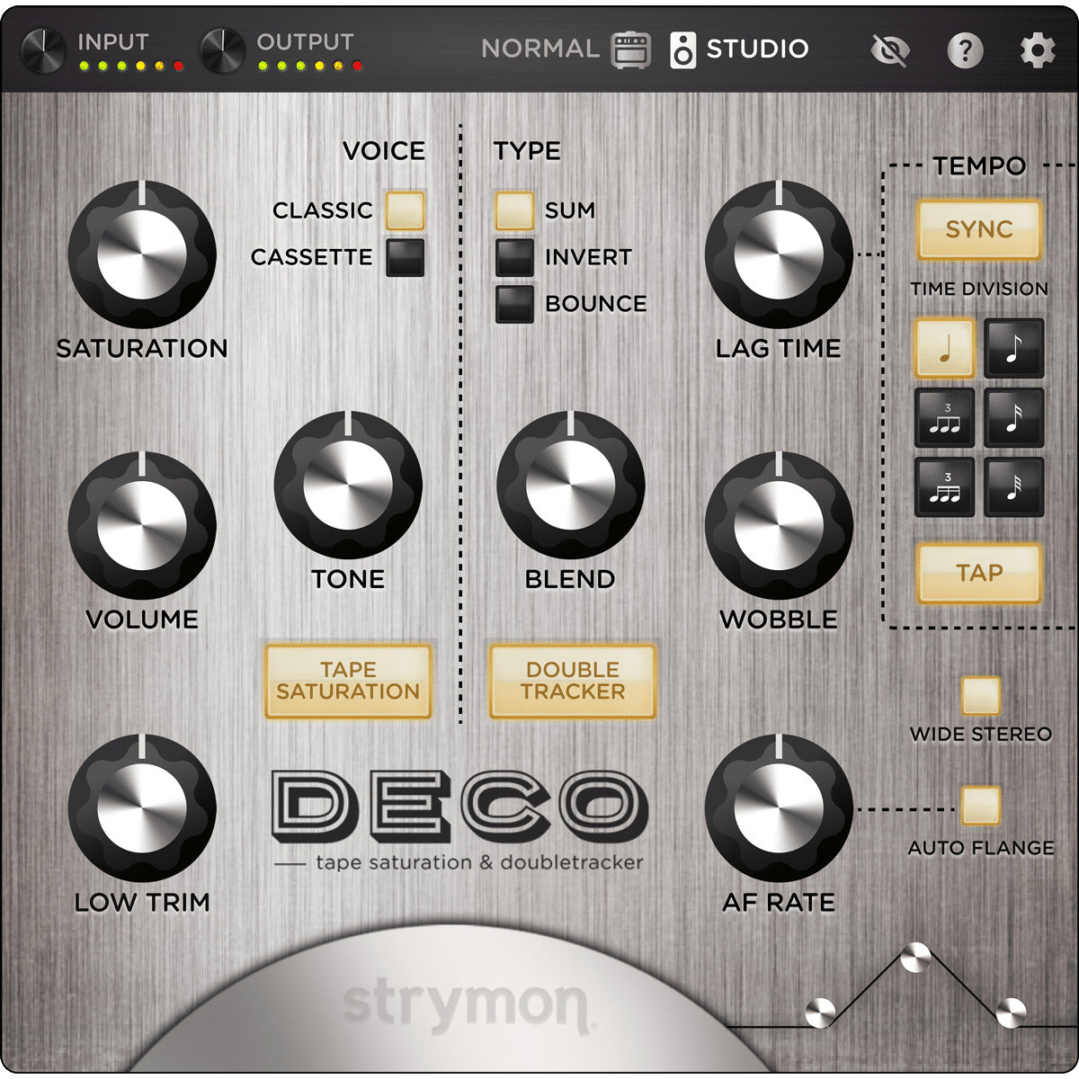 Strymon Deco Tape Saturator and Doubletracker Plug-in - Electronic Delivery