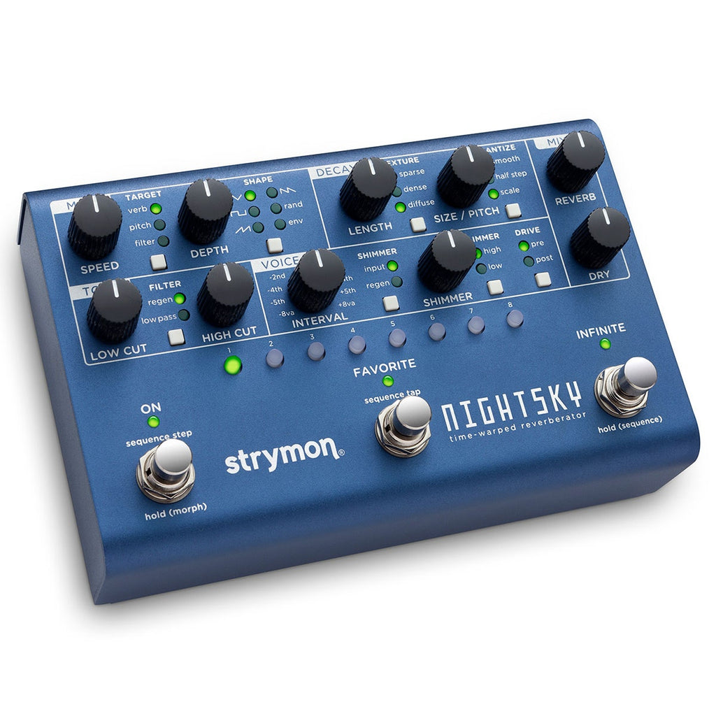 Strymon NightSky Time-Warped Reverberator Pedal