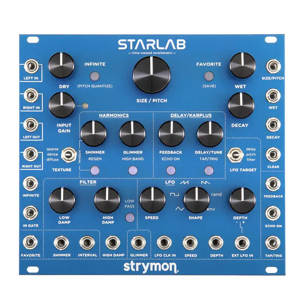 Strymon StarLab Time-Warped Reverberator Eurorack Module