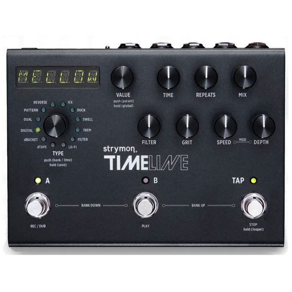 Strymon TimeLine Multi-Delay Effect Pedal - Midnight Edition