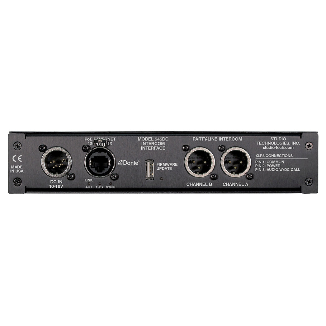 Studio Technologies Model 545DC Intercom Interface