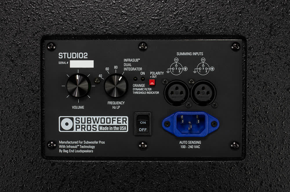 Subwoofer Pros Studio Sub2 18C 18" Subwoofer