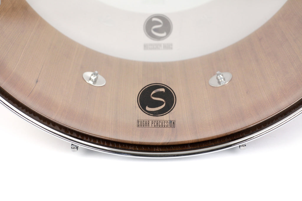 Sugar Percussion 6"x14" Stave Snare - Eastern Black Cherry