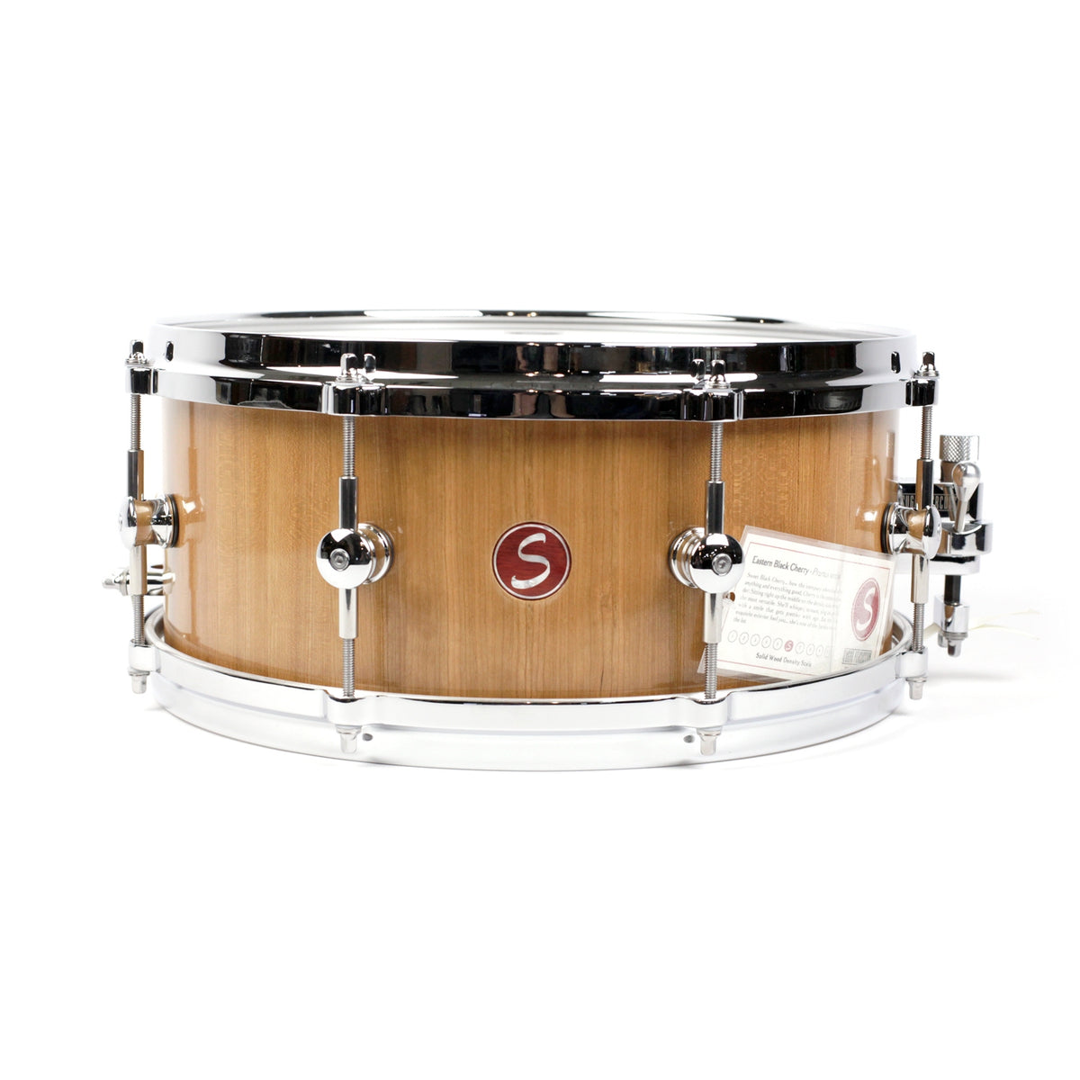 Sugar Percussion 6"x14" Stave Snare - Eastern Black Cherry