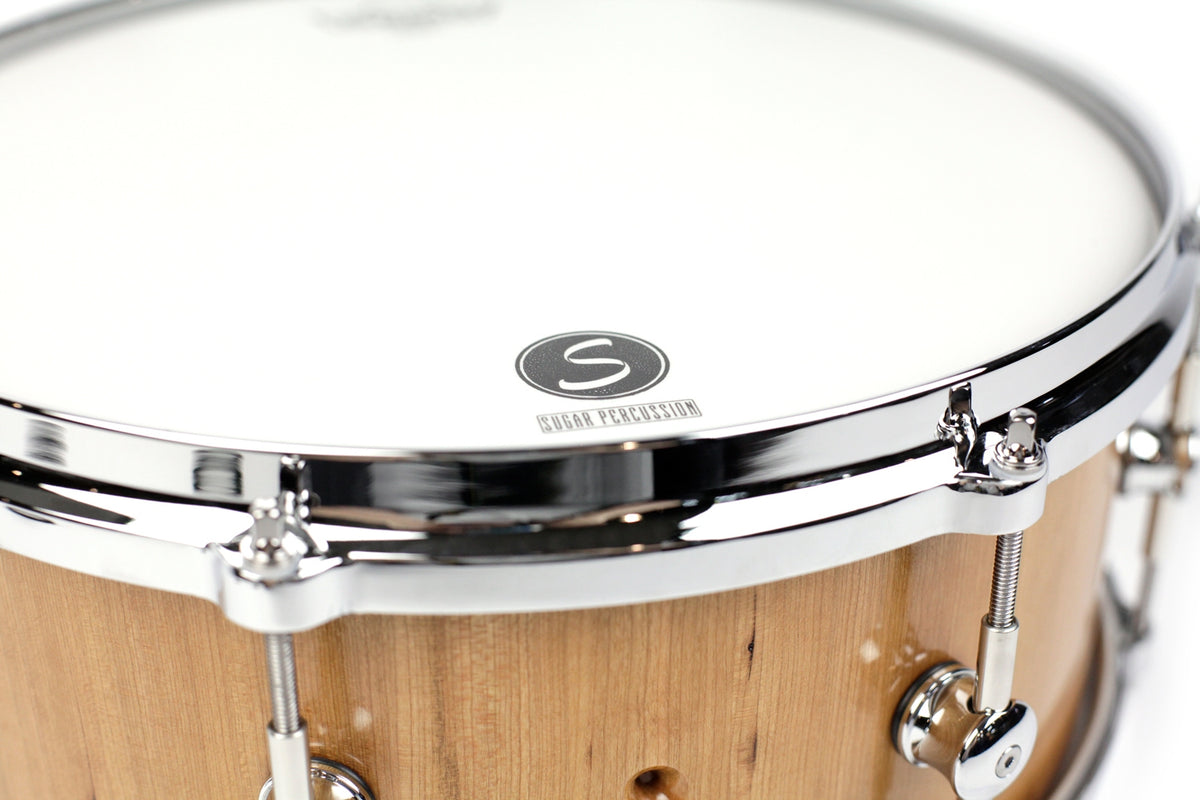 Sugar Percussion 6"x14" Stave Snare - Eastern Black Cherry