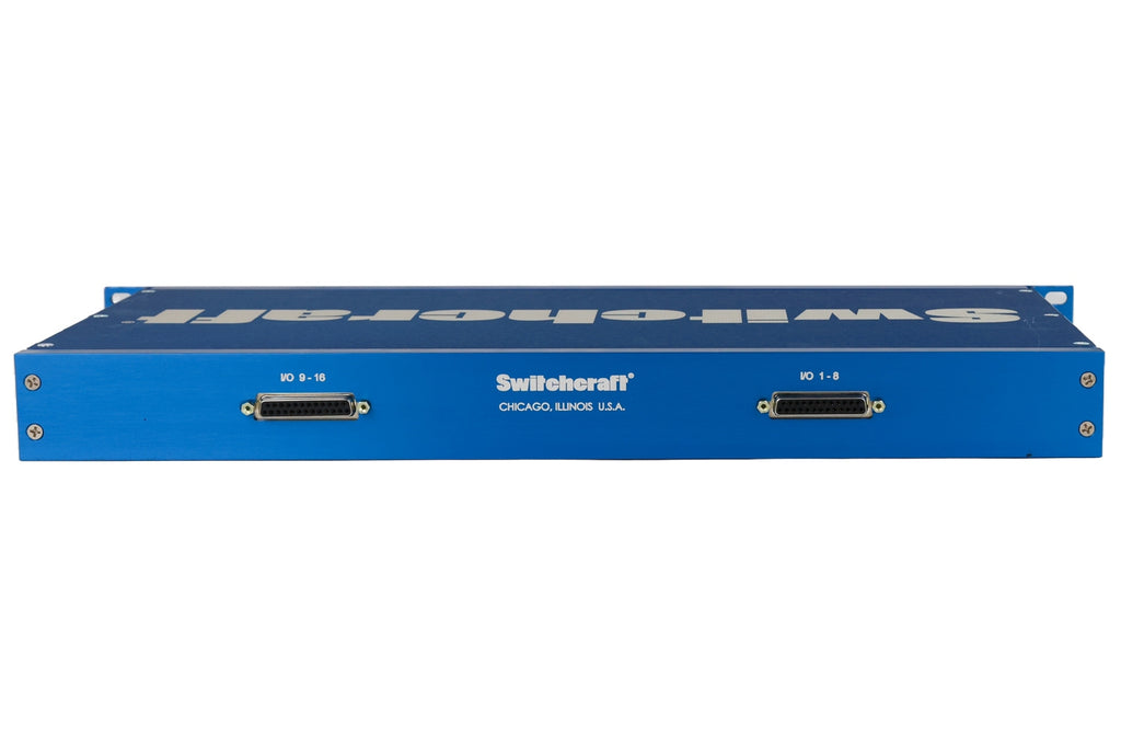 Switchcraft PT16FX2DB25 Audio Pass-Through Panel #18C06115705 (Used)