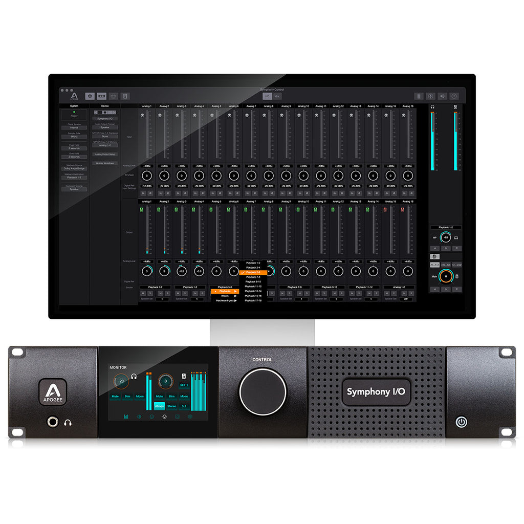 Apogee Symphony I/O MKII Thunderbolt Interface 16x16