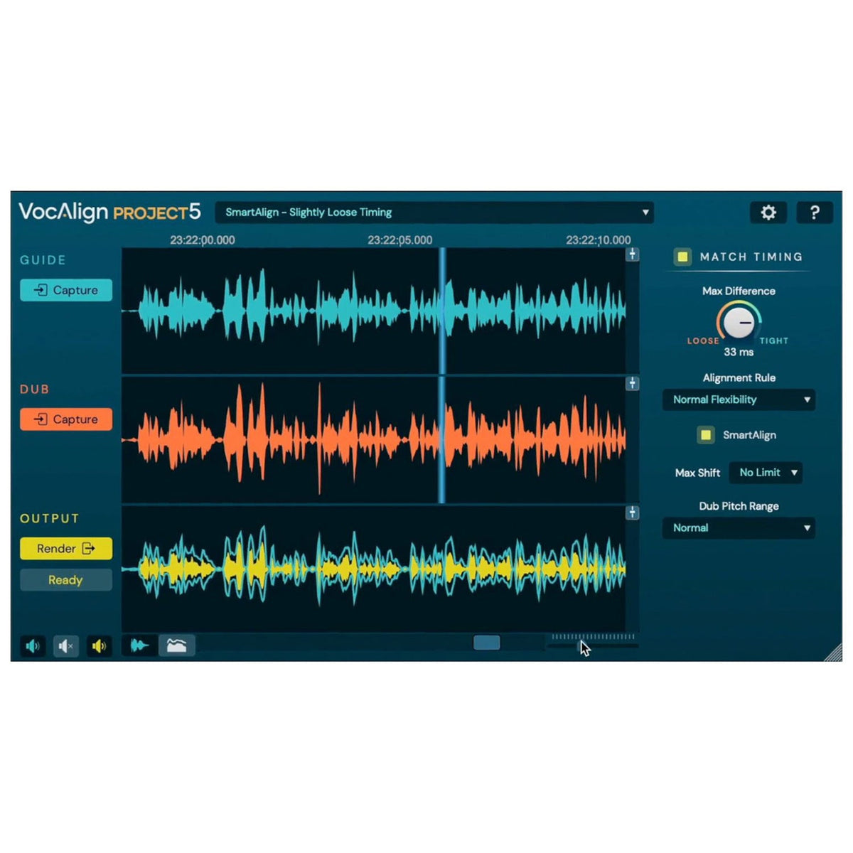 Synchro Arts VocALign Project 5 Upgrade from Revoice Pro 4 - Electronic Delivery
