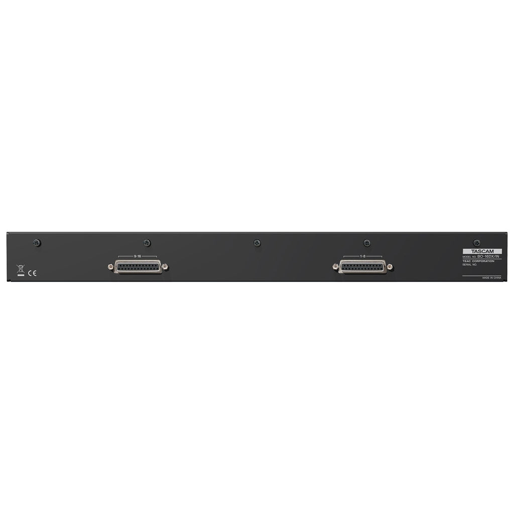 Tascam BO-16DX/IN 16-Channel D-Sub to XLRF Breakout Box