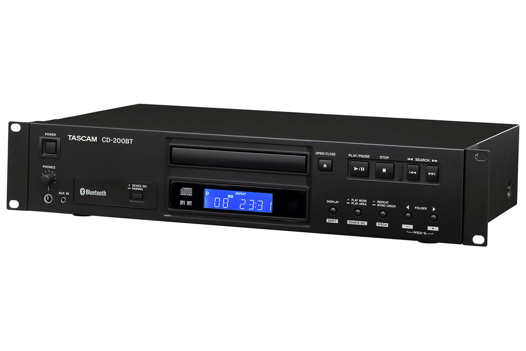 Tascam CD-200BT Pro Single CD Player