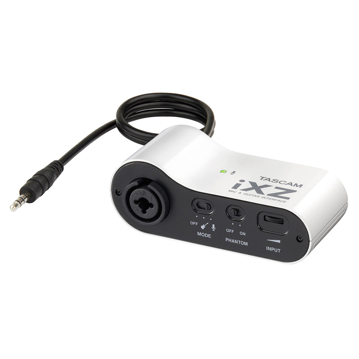 Tascam iXZ Microphone and Instrument Audio Interface for iOS Mobile