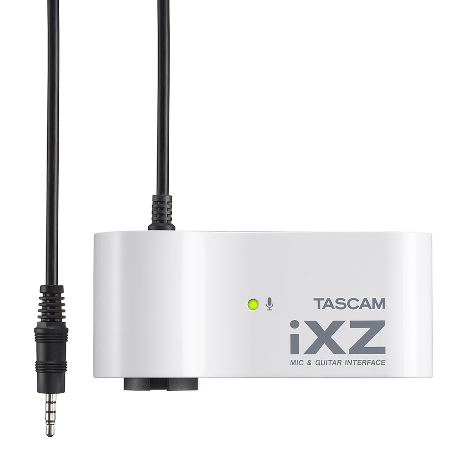 Tascam iXZ Microphone and Instrument Audio Interface for iOS Mobile
