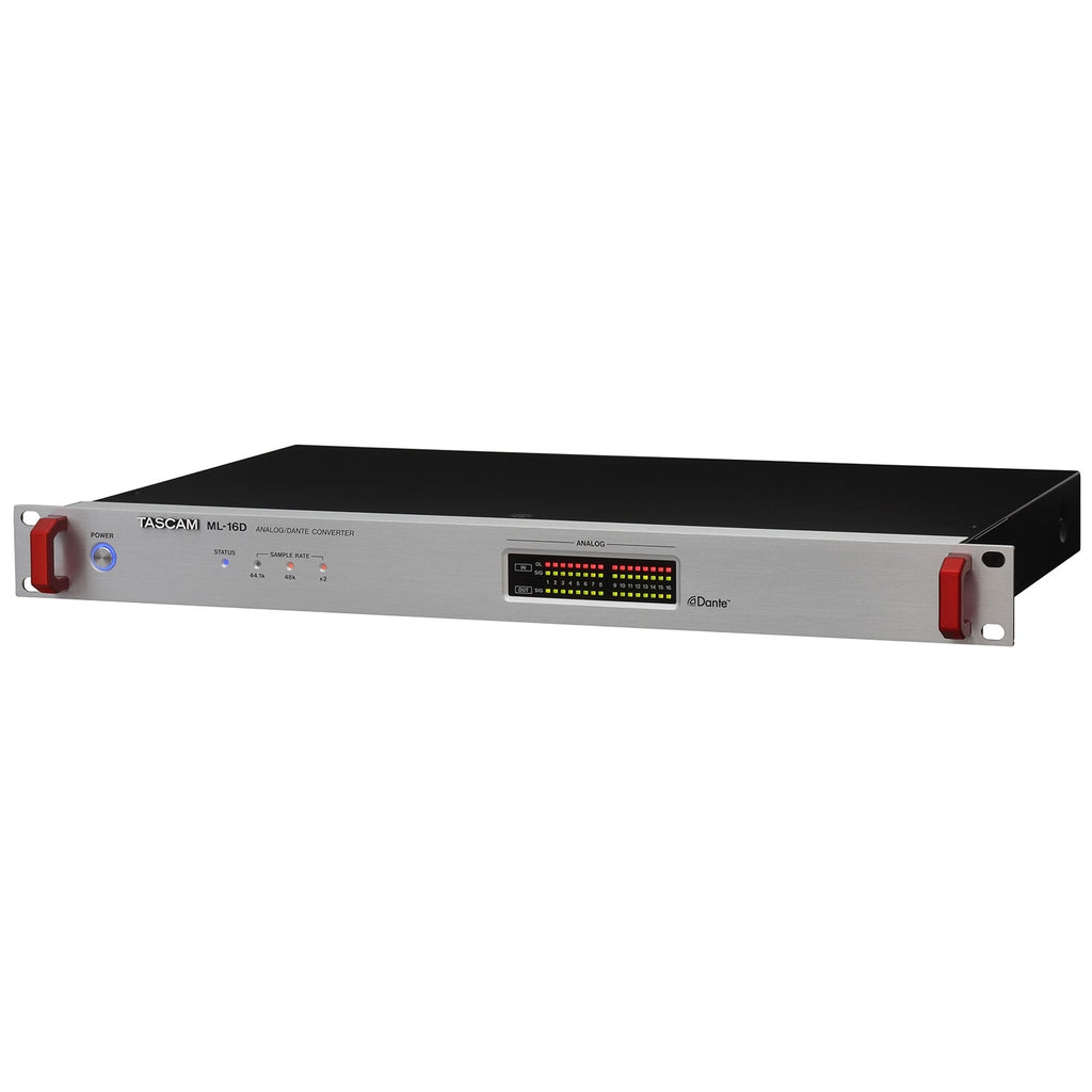 Tascam ML-16D Analog to Dante Converter