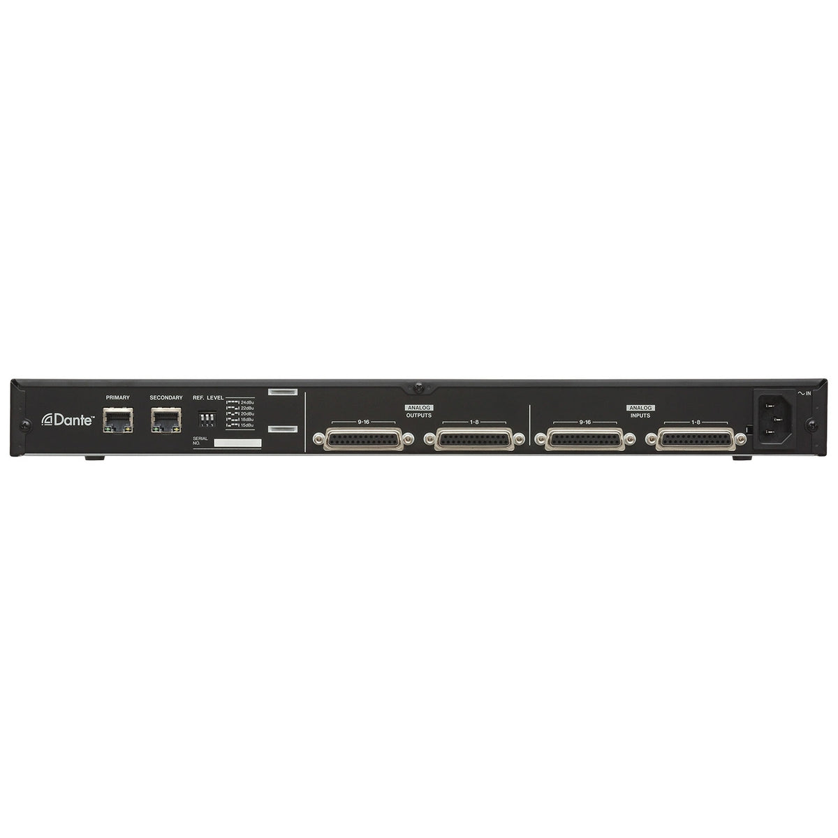 Tascam ML-16D Analog to Dante Converter