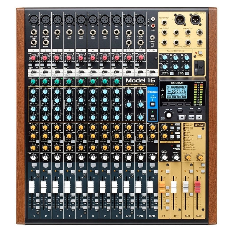 Tascam Model 16 All-In-One Mixing Studio