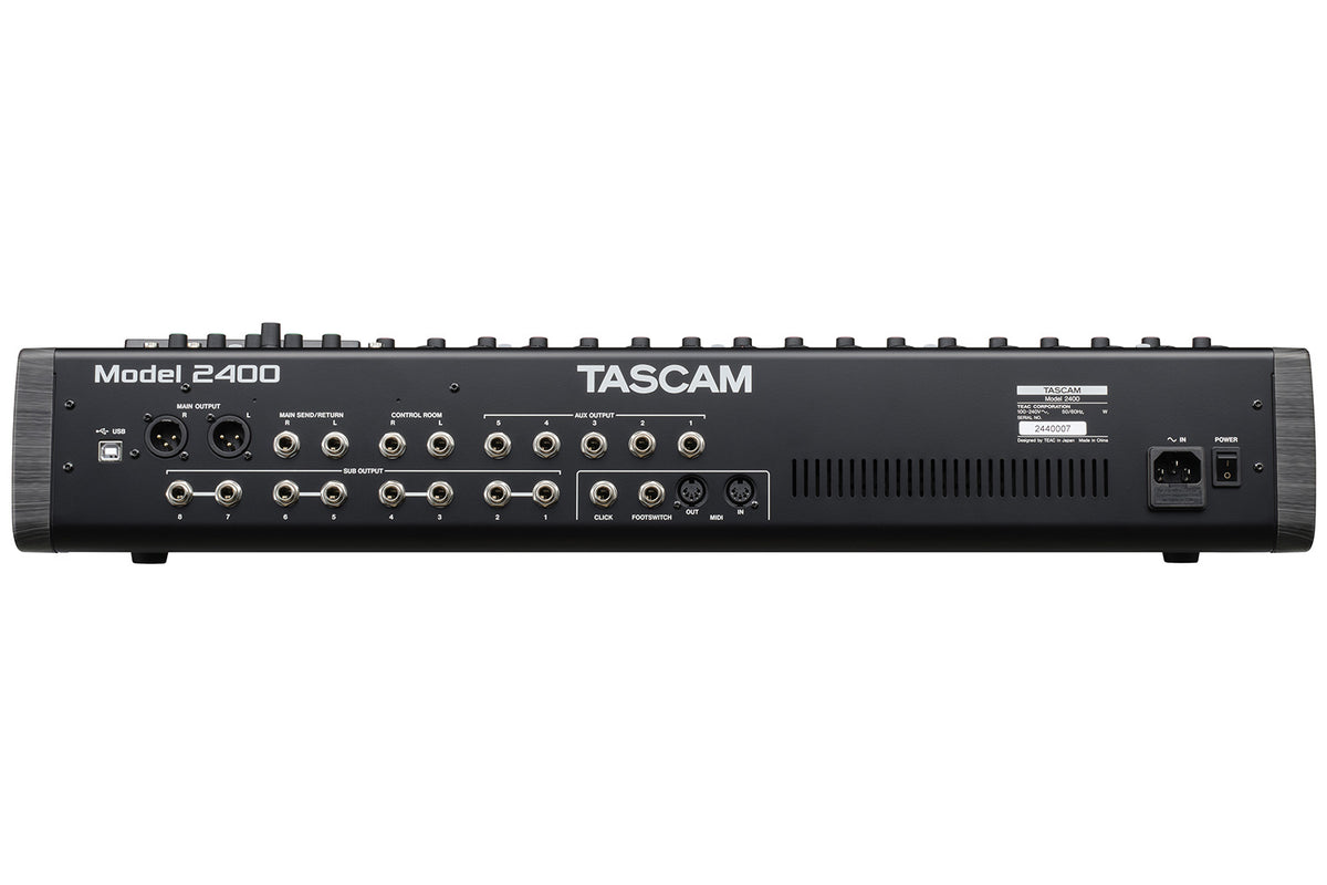 Tascam Model 2400 24-Channel Analog Multitrack Recorder/Mixer/Interface