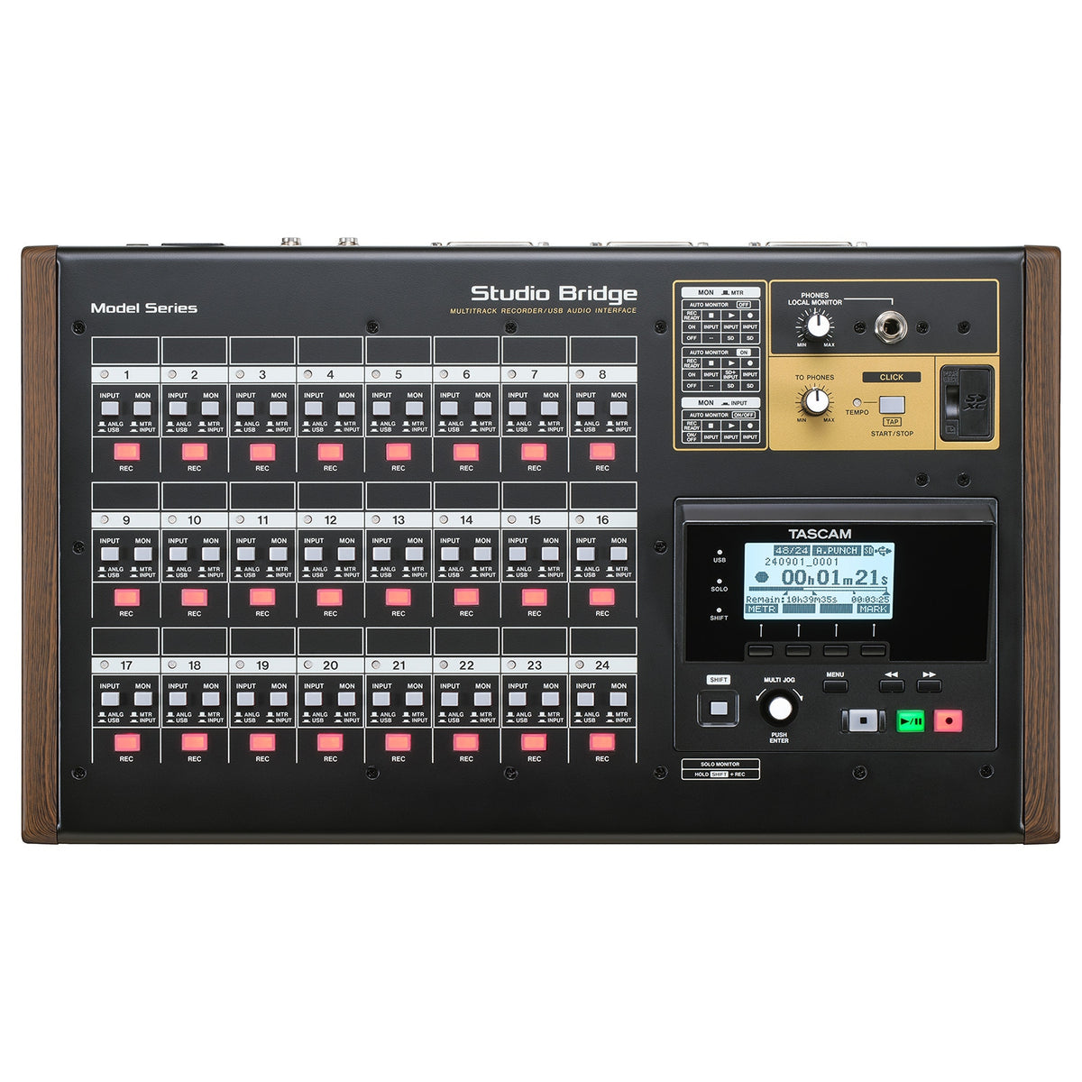 Tascam Studio Bridge 24-Track Recorder/USB Audio Interface