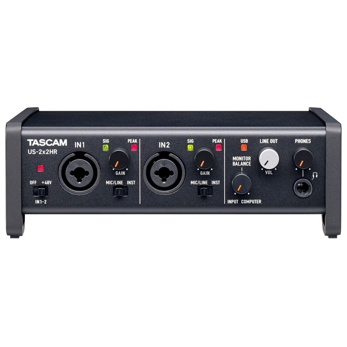 Tascam US-2X2HR 2x2 USB Audio Interface