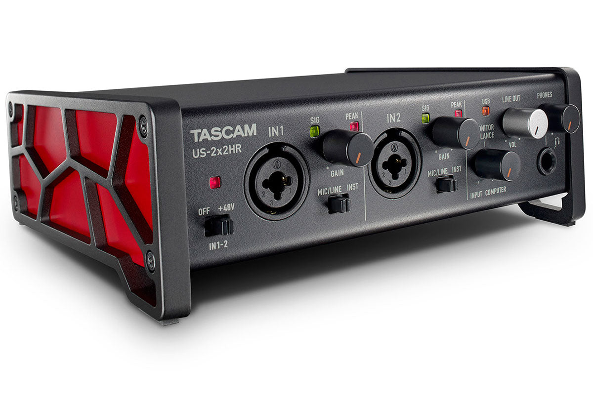 Tascam US-2X2HR 2x2 USB Audio Interface