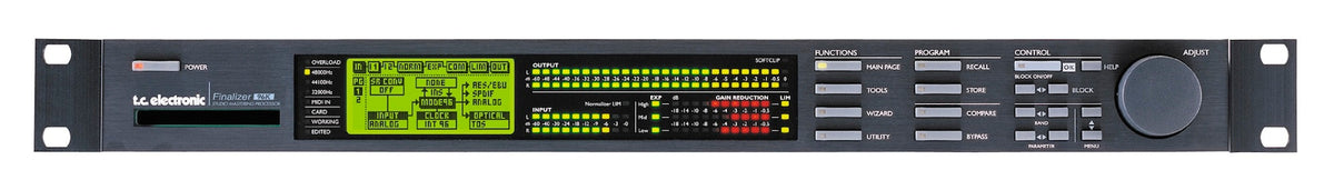 TC Electronic Finalizer 96K Studio Mastering Processor