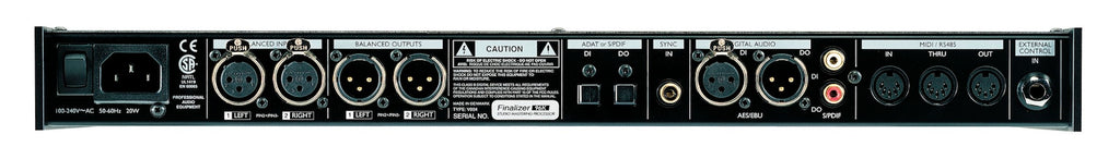 TC Electronic Finalizer 96K Studio Mastering Processor