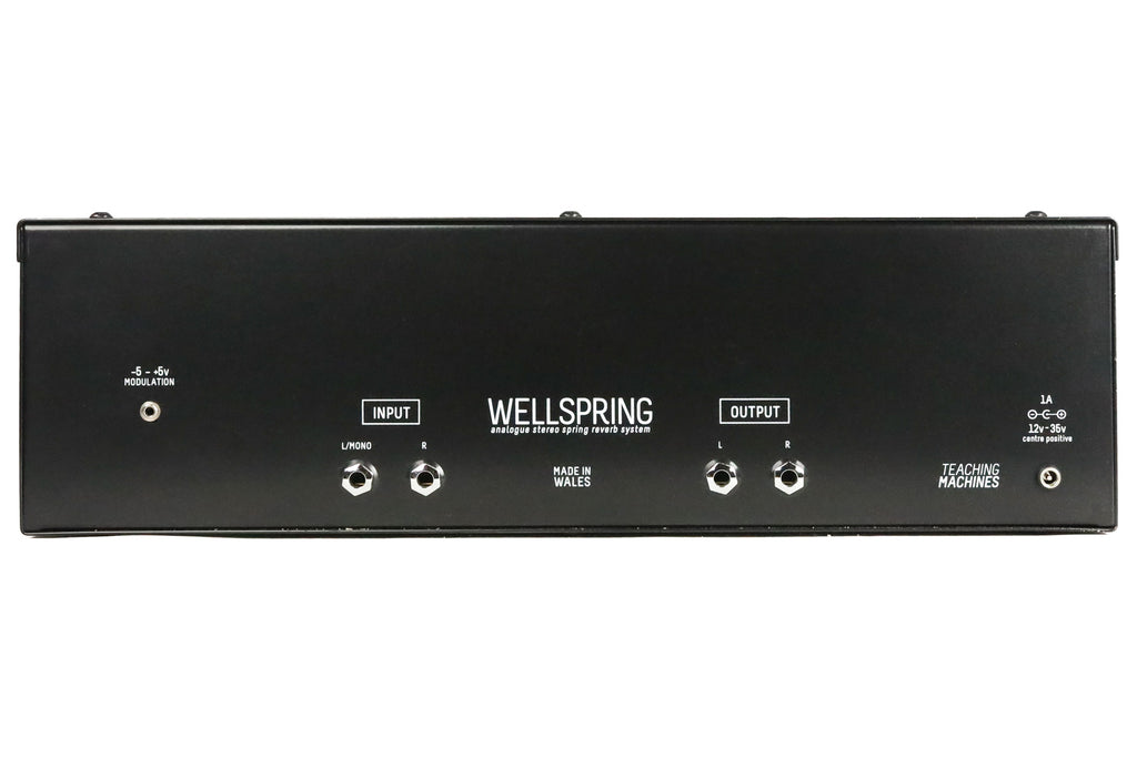 Teaching Machines Wellspring Stereo Spring Reverb