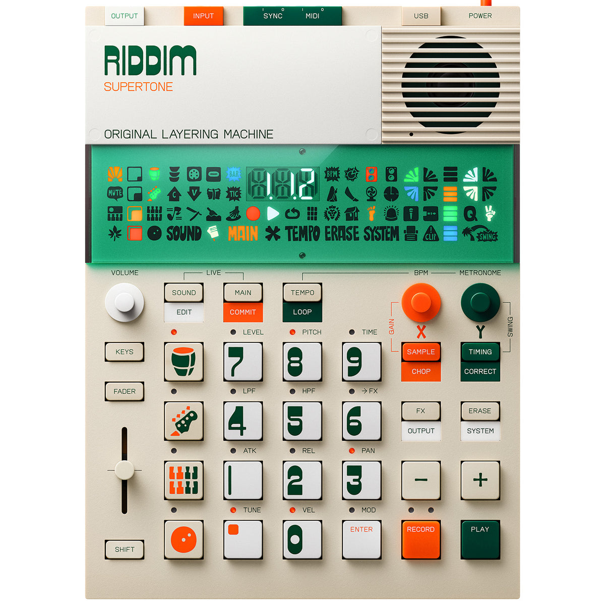 Teenage Engineering EP-40 RIDDIM Reggae Sampler, Sequencer, and ...