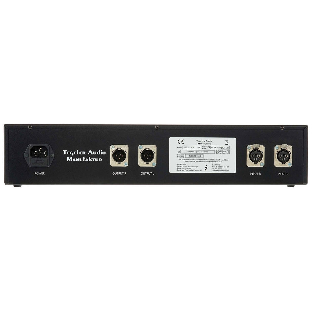 Tegeler Audio EQP-1 2-Channel Dual Mono Classic Tube Equalizer