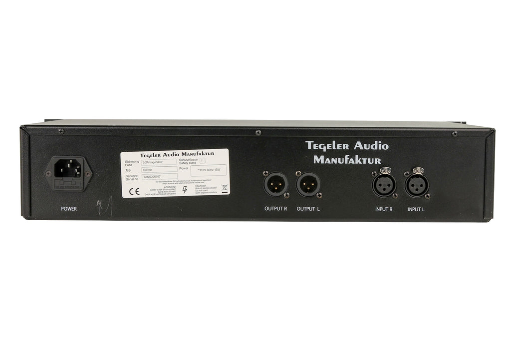 Tegeler Audio Creme Bus Compressor and Mastering Equalizer #TAM0306167 (Used)