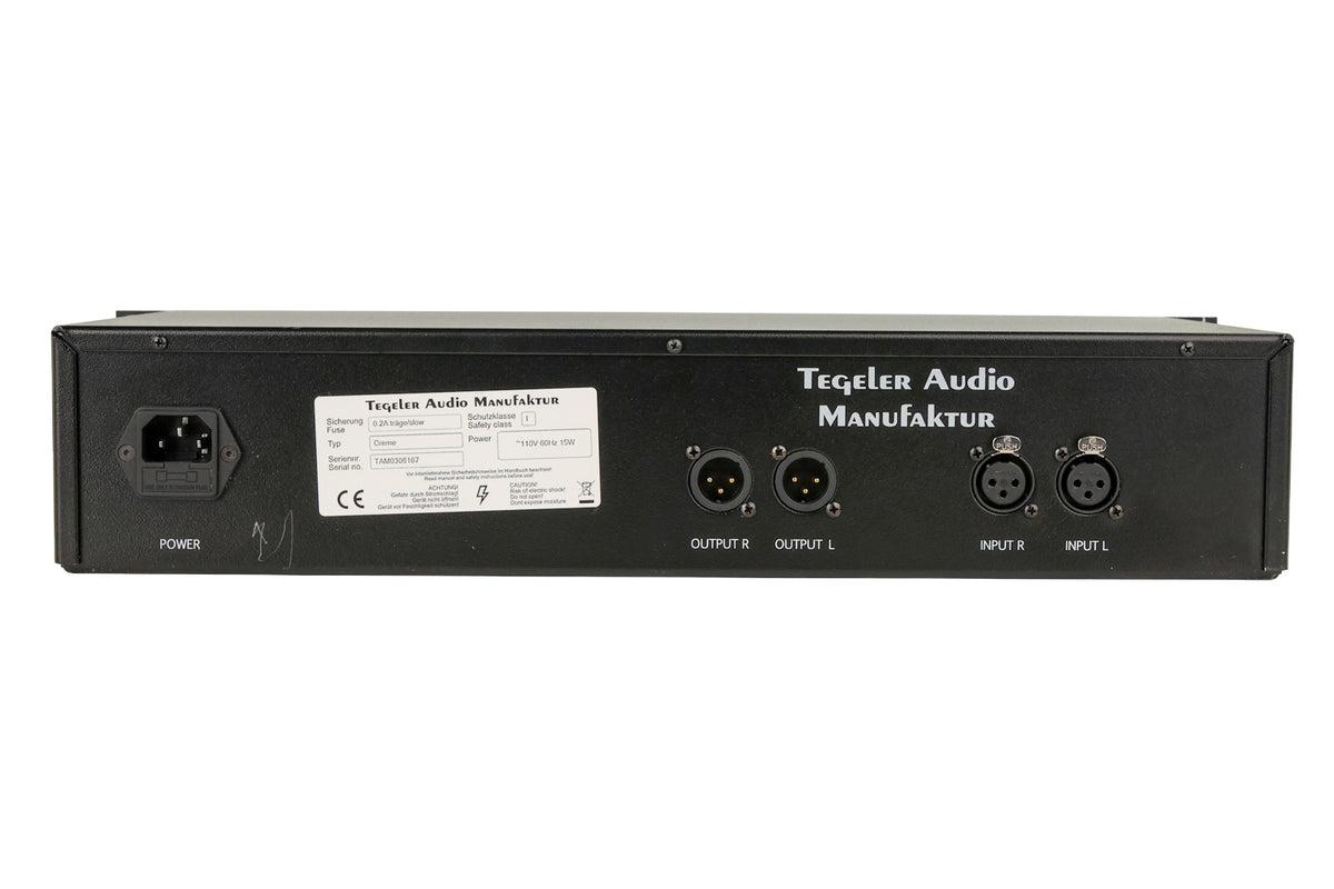 Tegeler Audio Creme Bus Compressor and Mastering Equalizer #TAM0306167 (Used)
