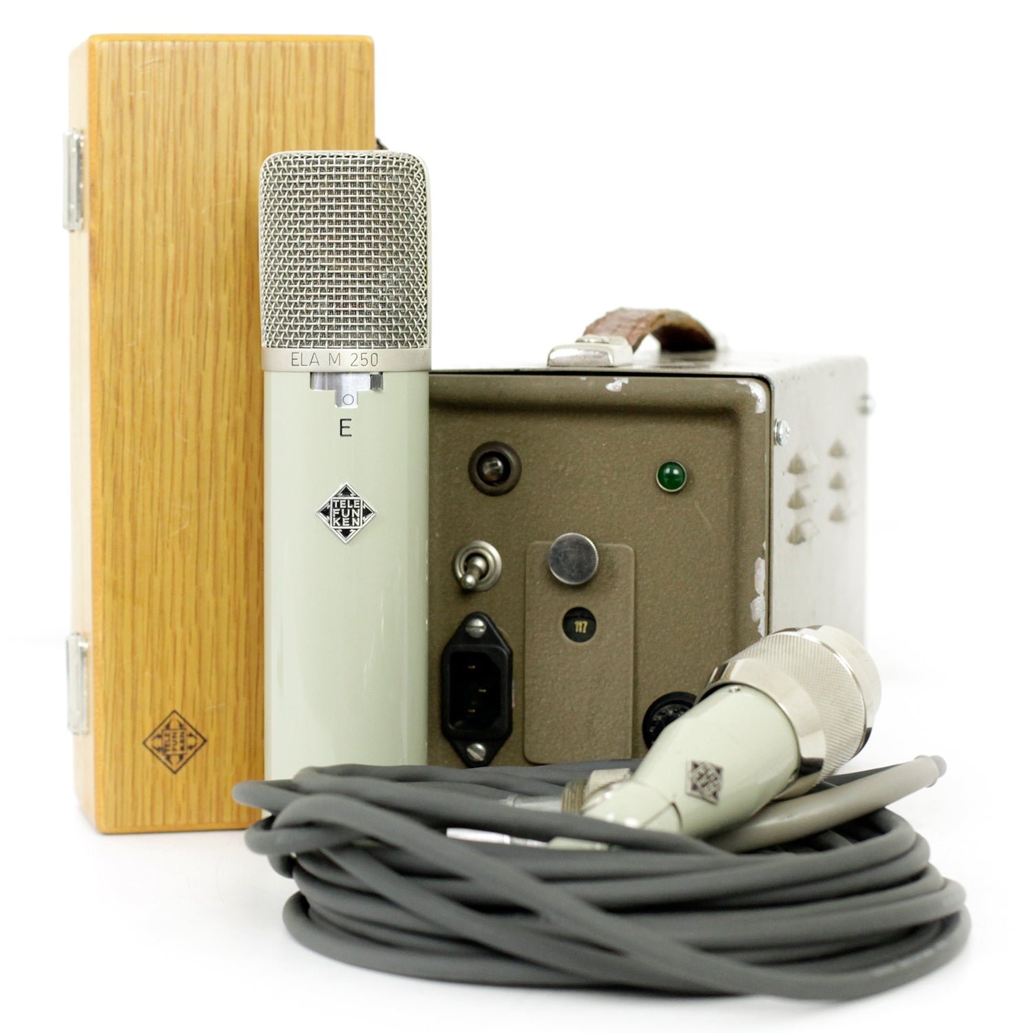 Telefunken ELA-M 250e LDC Tube Mic #1024 (Vintage) – Vintage King
