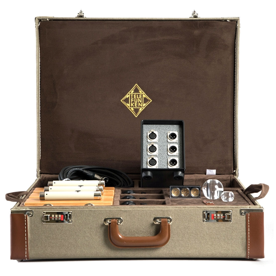 Telefunken ELA M 260 Tube Condenser Microphone Tri-Mono Set