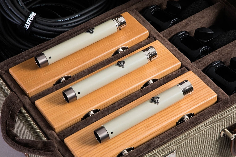 Telefunken ELA M 260 Tube Condenser Microphone Tri-Mono Set