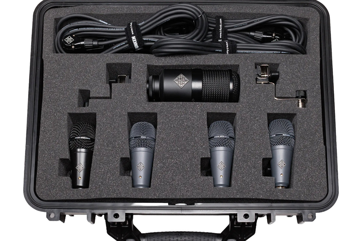 Telefunken Elektroakustik DD5 Drum Microphone Set