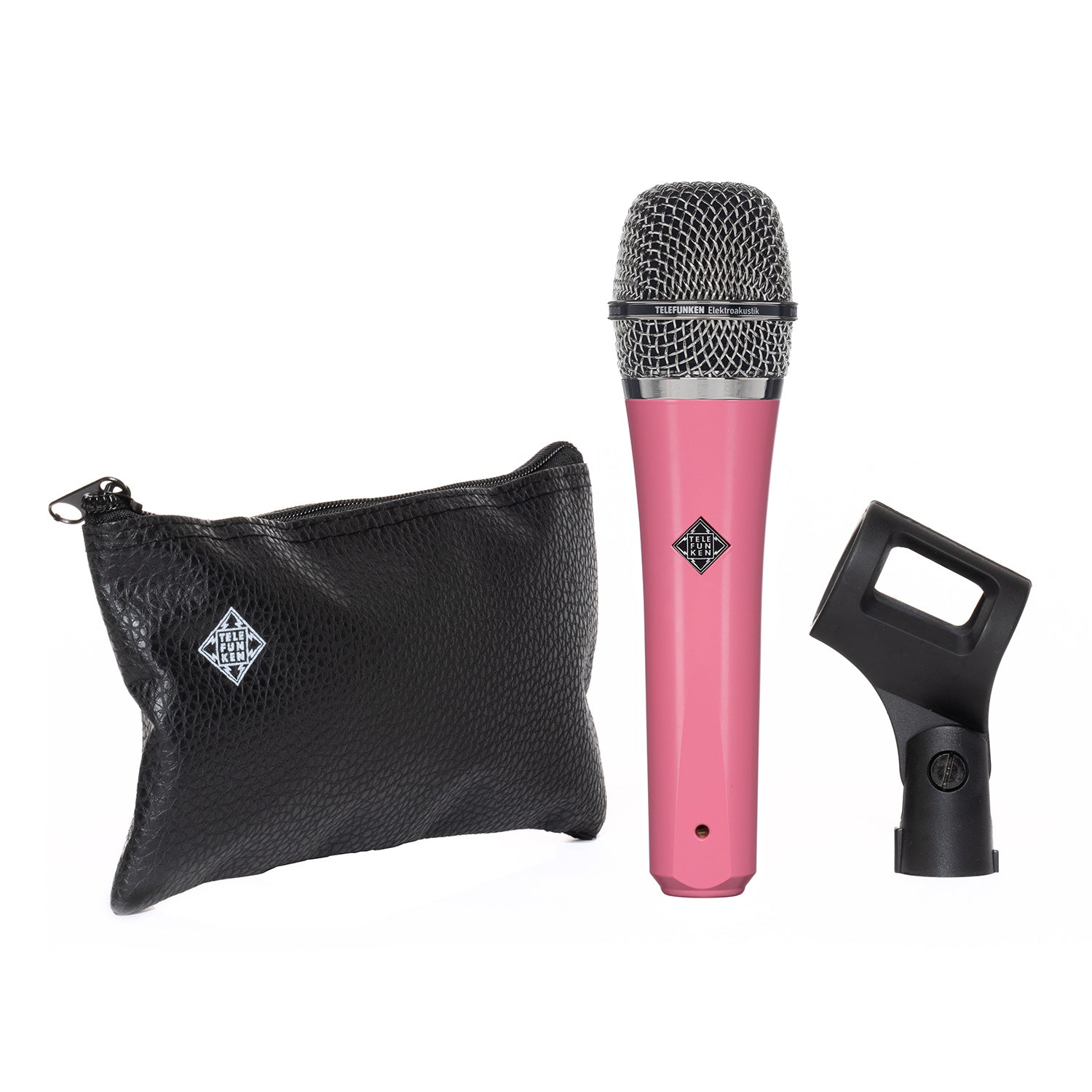 Telefunken Elektroakustik M80 Dynamic Microphone - Pink with