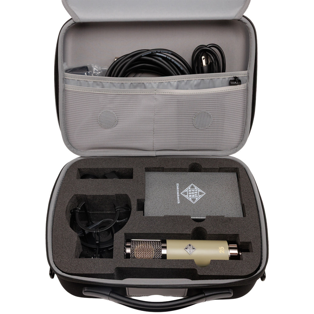 Telefunken Elektroakustik TF51 Tube Condenser Microphone - 25th Anniversary Edition, Vintage Green
