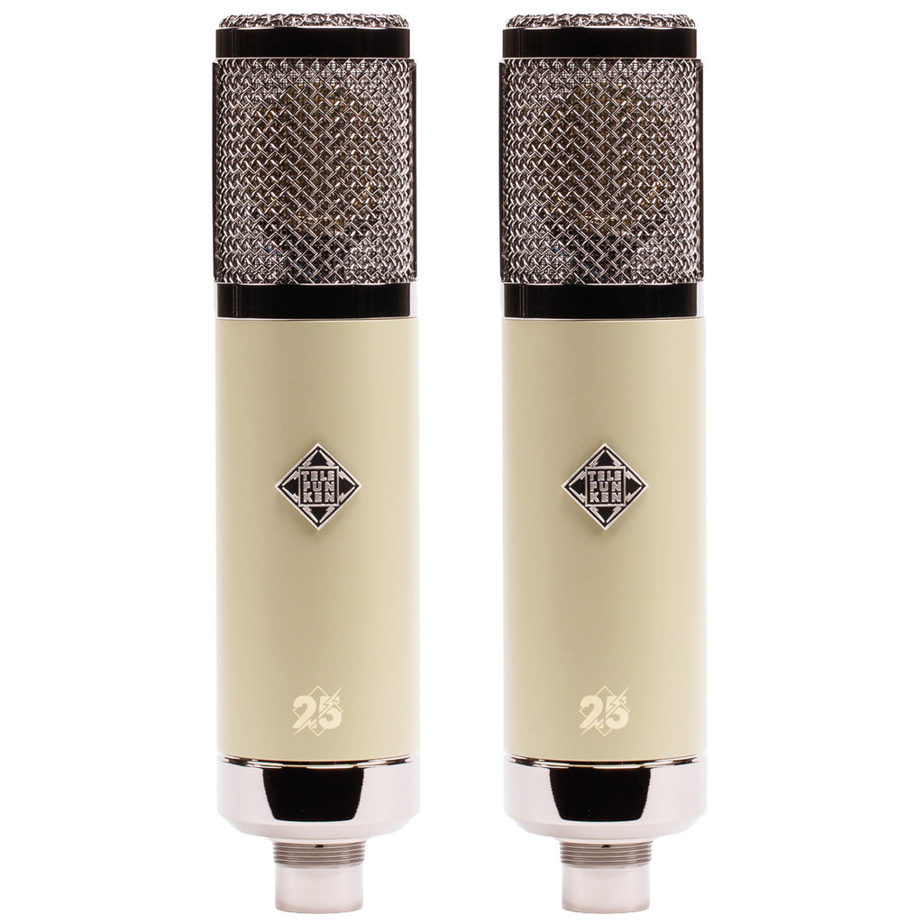 Telefunken Elektroakustik TF51 Tube Condenser Microphone Stereo Set - 25th Anniversary Edition, Vintage Green