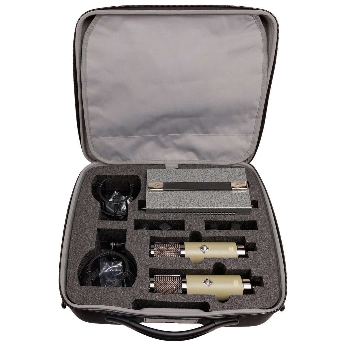 Telefunken Elektroakustik TF51 Tube Condenser Microphone Stereo Set - 25th Anniversary Edition, Vintage Green