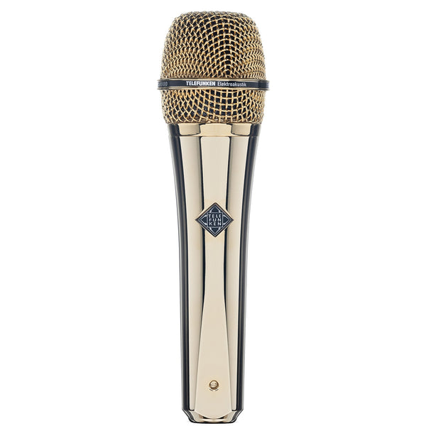 TELEFUNKEN M80 Gold ダイナミックマイク 本体 Telefunken Elektroakustik M80 Dynamic Microphone - Gold – Vintage King