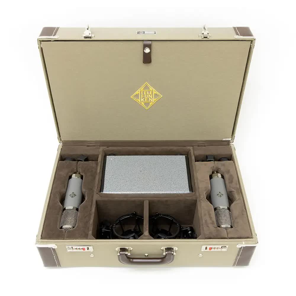 Telefunken TF51 Tube Condenser Microphone Stereo Set